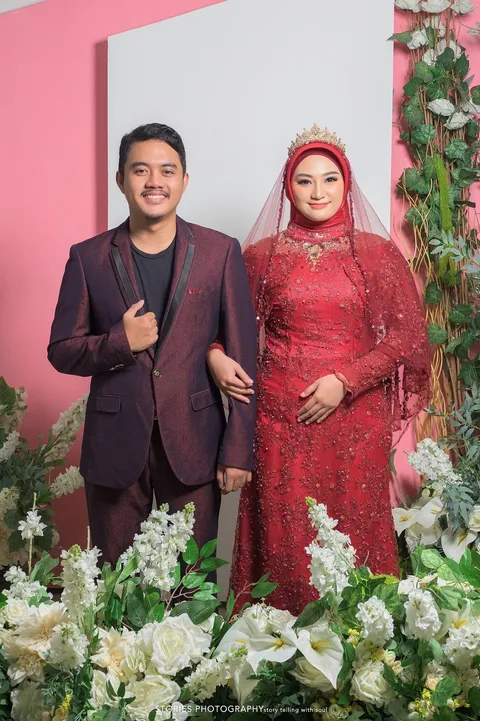 Foto sampul undangan Nisaa & Kevin