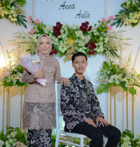 Foto sampul undangan Aulio & Anna