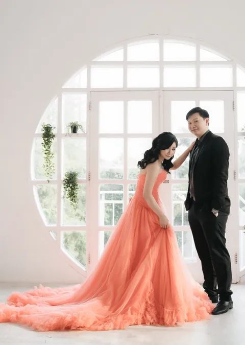 Foto sampul undangan Sandra & Kevin