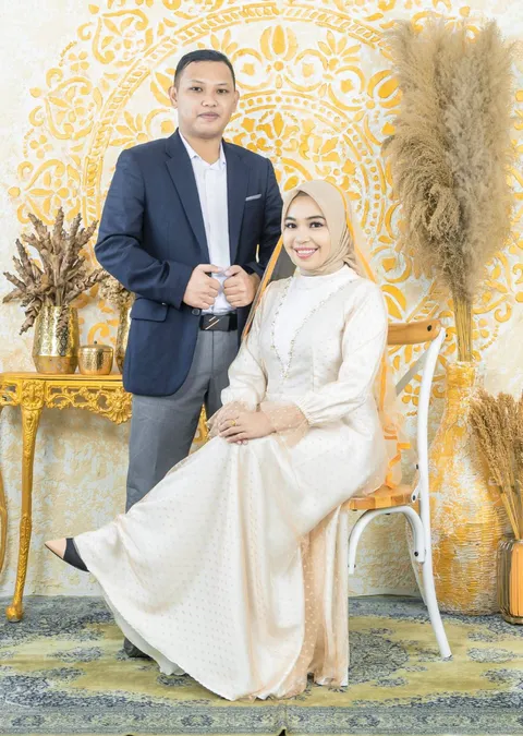 Foto sampul undangan Putri & Lukman