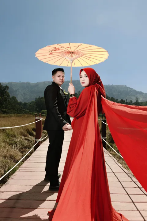 Foto sampul undangan Ika & Devri