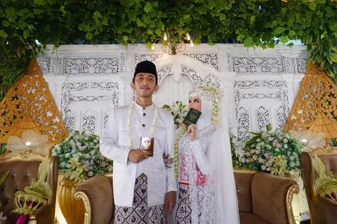 Foto sampul undangan Rian & Brenda