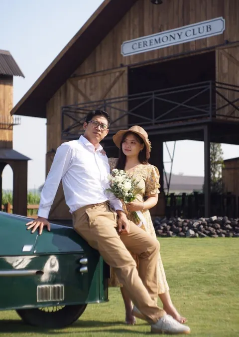 Foto sampul undangan Intan & Wandi