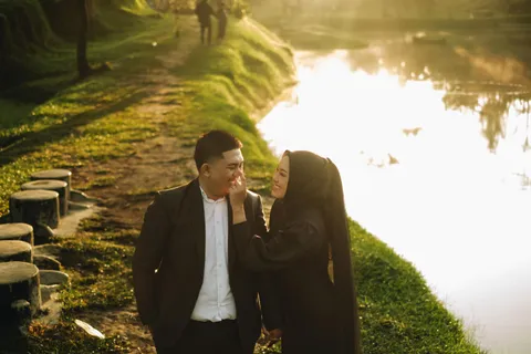 Foto sampul undangan Adit & Sasa