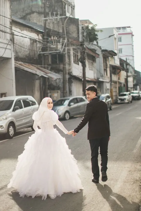 Foto sampul undangan Widi & Ricky