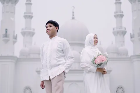 Foto sampul undangan Habib & Fina