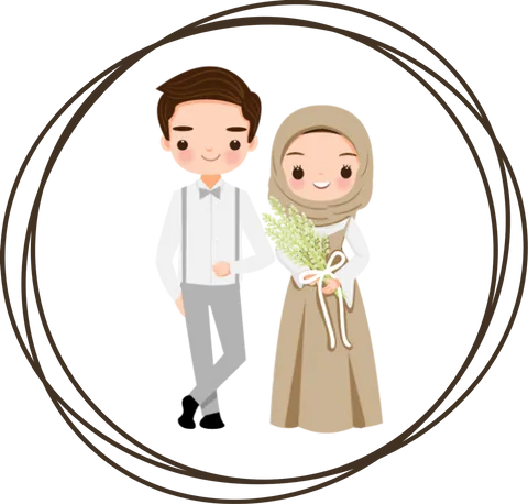 Foto sampul undangan Ismail & Ayu