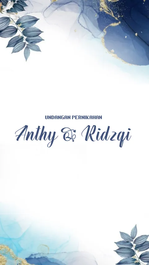 Foto sampul undangan Ridzqi & Anthy