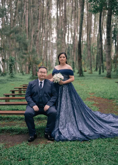 Foto sampul undangan Flavia & Kenny