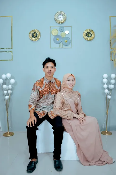 Foto sampul undangan Nisa & Ari