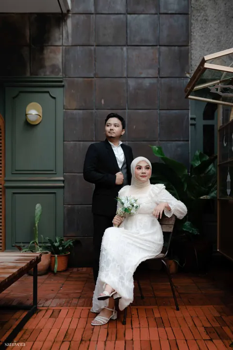 Foto sampul undangan Ilham & Irna