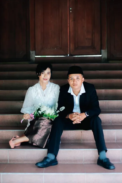 Foto sampul undangan Amang & Lori