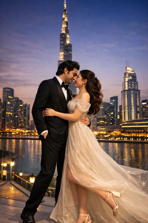 Foto sampul undangan Yu Myat Nandar & Rajnish Arya