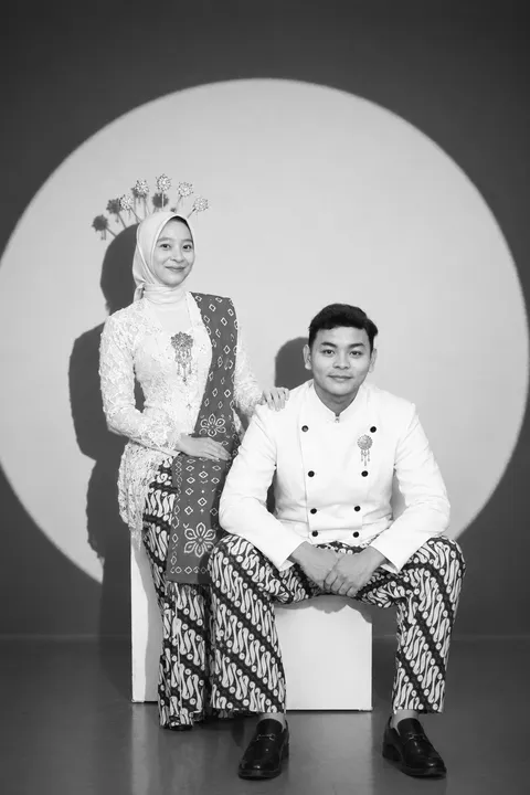 Foto sampul undangan Mayang & Ibnu