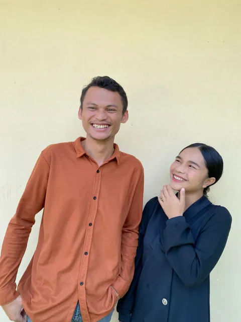 Foto sampul undangan Onsa & Rinny