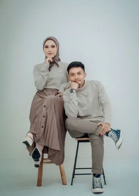 Foto sampul undangan Zakki & Oca