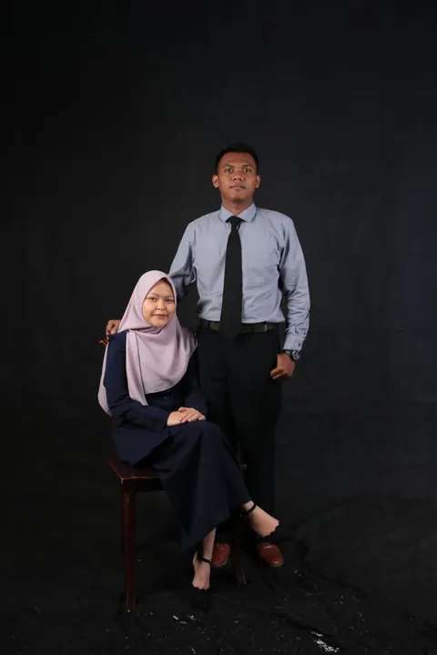 Foto sampul undangan Tio & Ani