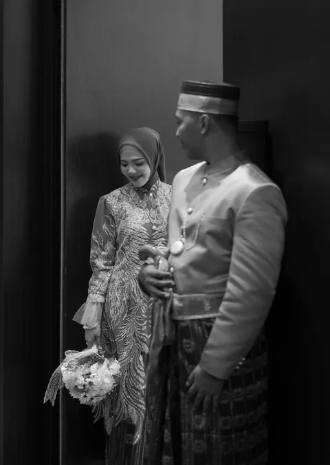Foto sampul undangan Alam & Aliya