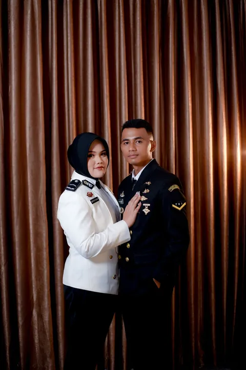 Foto sampul undangan Algi & Selvy