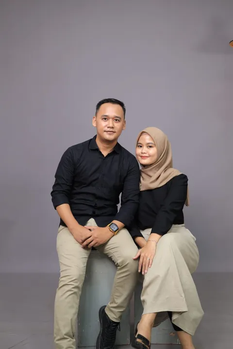 Foto sampul undangan Aji & Yani