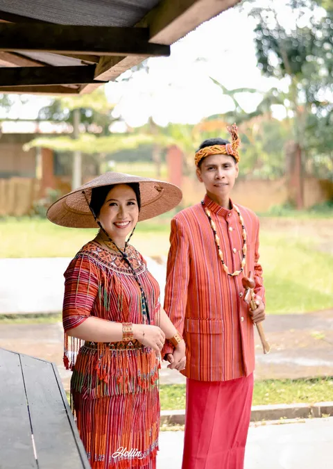 Foto sampul undangan Jumi & Florent