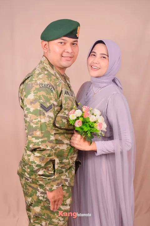 Foto sampul undangan Arie & Resty
