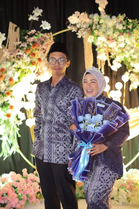 Foto sampul undangan Arfah & Ahmad