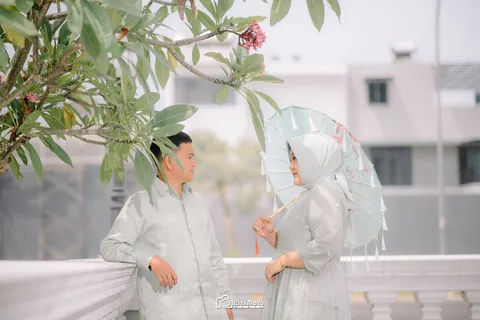 Foto sampul undangan Reza & Mira