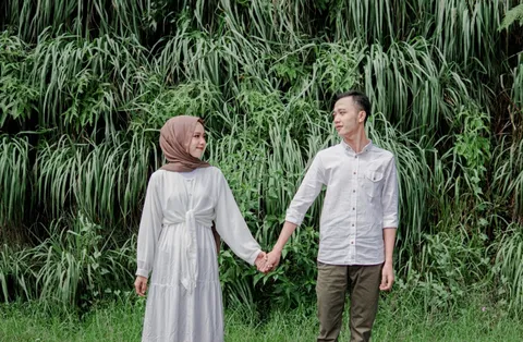 Foto sampul undangan Ingga & Adi