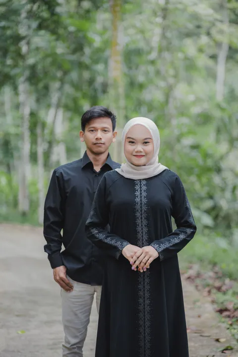Foto sampul undangan Agus & Dewi