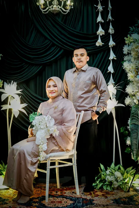 Foto sampul undangan Alda & Gias