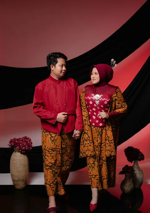 Foto sampul undangan Aris & Indah