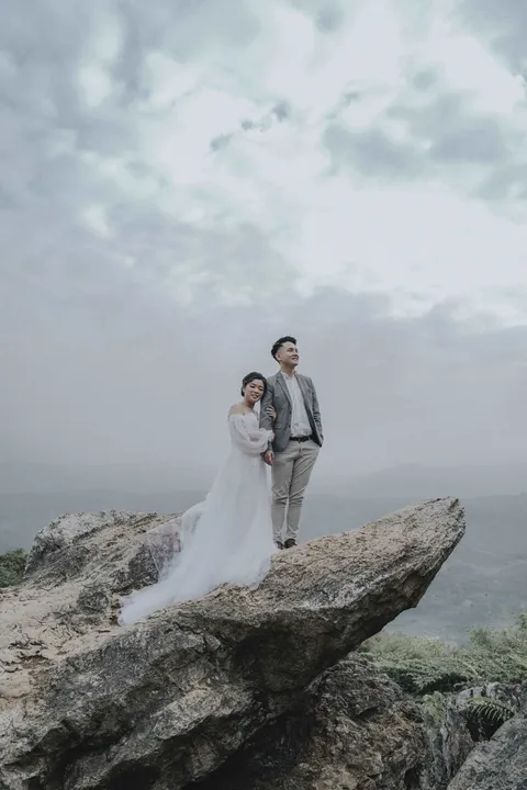 Foto sampul undangan Khat & Jason