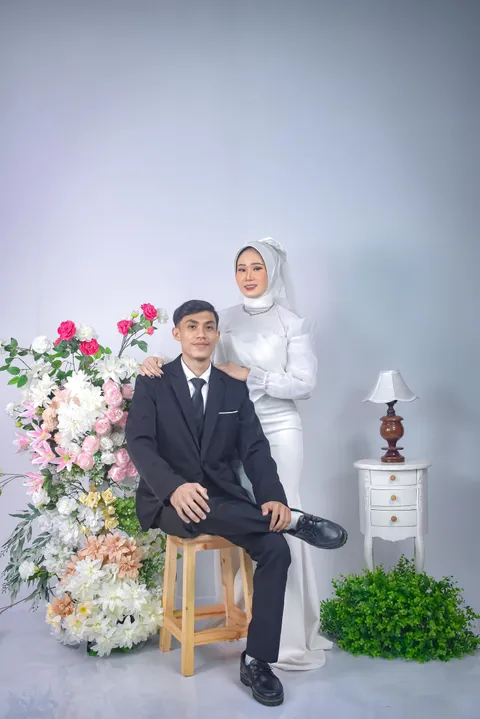 Foto sampul undangan Felikhah Syaharani & Ahmad Mubarok