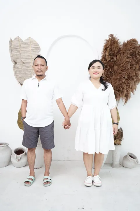 Foto sampul undangan Alex & Risna