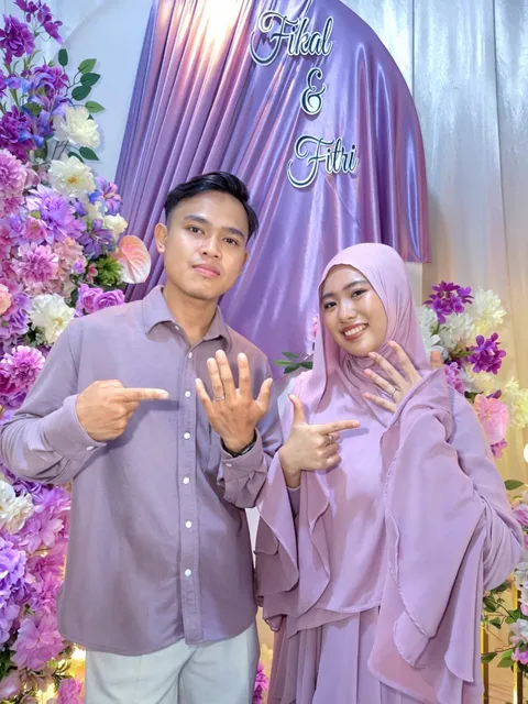 Foto sampul undangan Fitri & Fikal