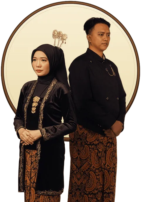 Foto sampul undangan Akbar & Intan