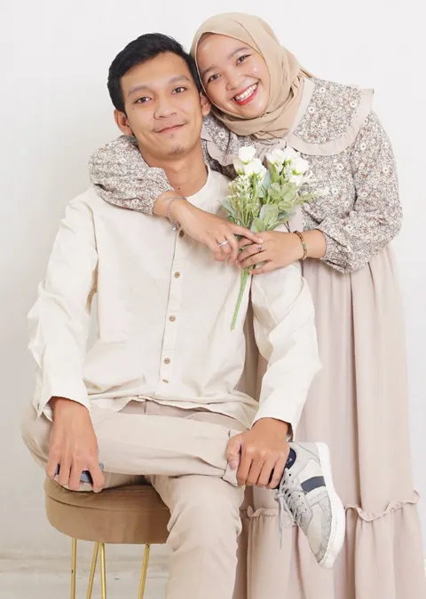 Foto sampul undangan Syafrie & Felia