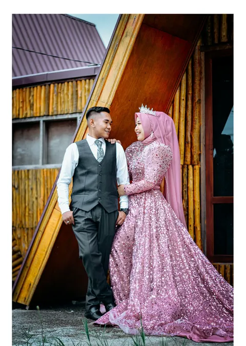 Foto sampul undangan Jihan & Oji