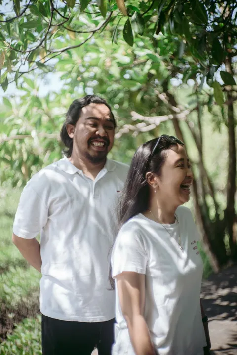 Foto sampul undangan Andre & Vani