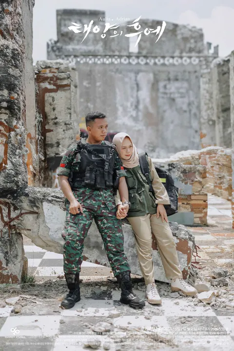 Foto sampul undangan Adrian & Aulia