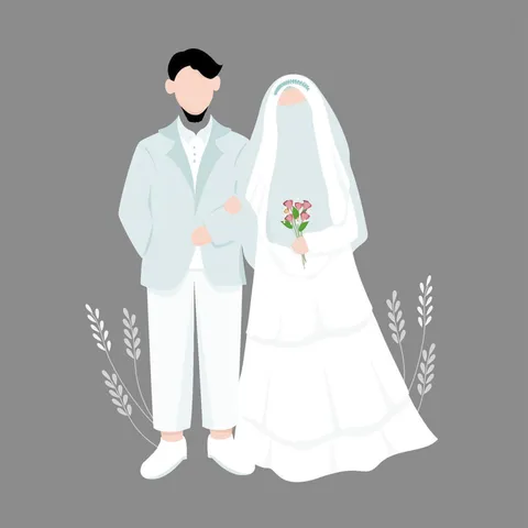 Foto sampul undangan Dzaky & Aisyah