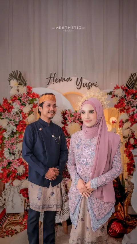 Foto sampul undangan Yusri & Hema