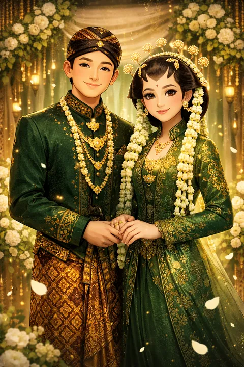 Foto sampul undangan Vikrant & Komal