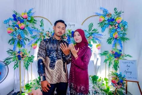 Foto sampul undangan Ani & Agung