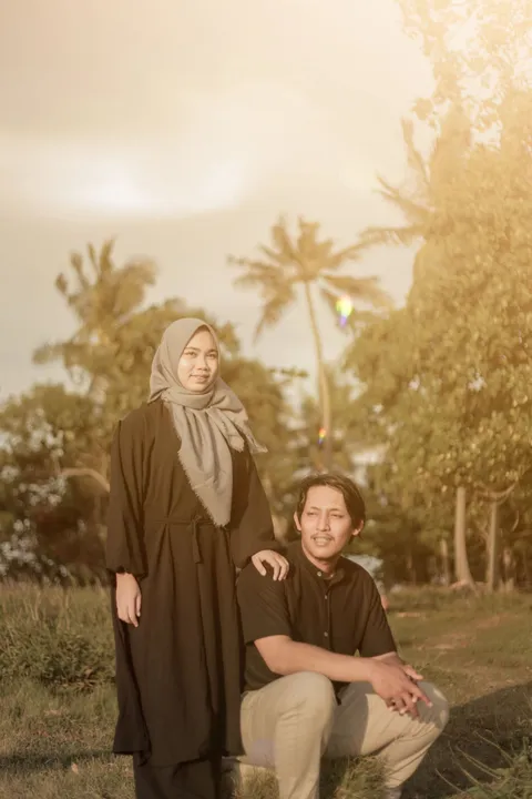 Foto sampul undangan Kukun & Elis