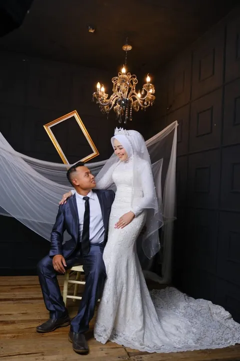 Foto sampul undangan Roni & Rista
