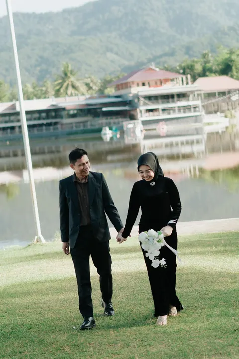 Foto sampul undangan Alan & Nita