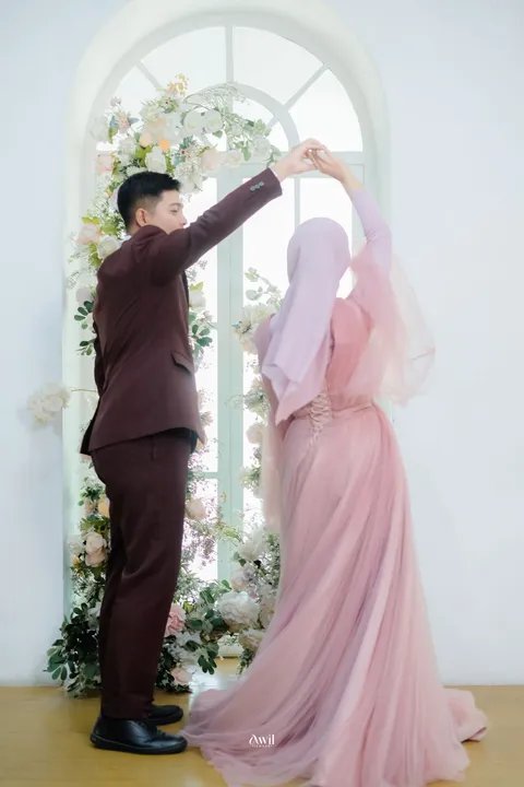 Foto sampul undangan Dimas & Vida