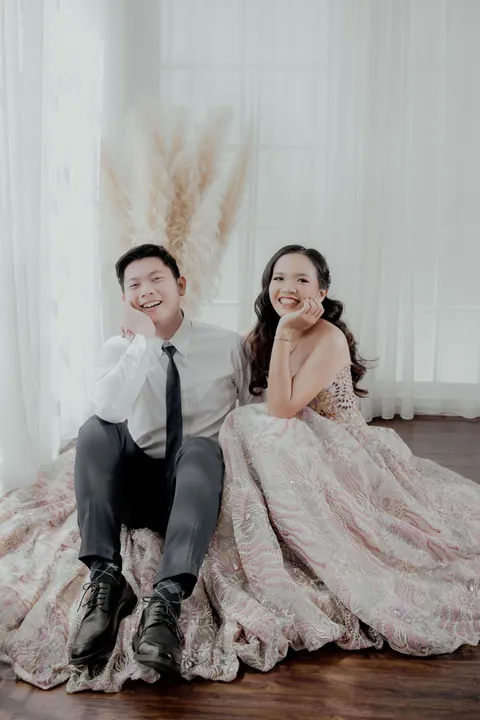 Foto sampul undangan Zesika & Budi